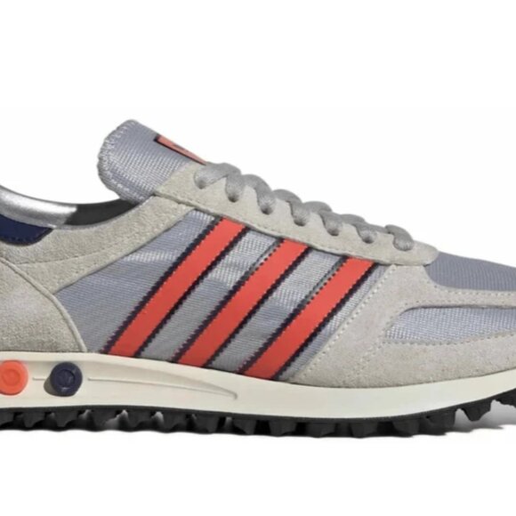 Adidas Men\'s LA Trainer OG Silver Metallic/Supplier Color/Dark Blue main image 4